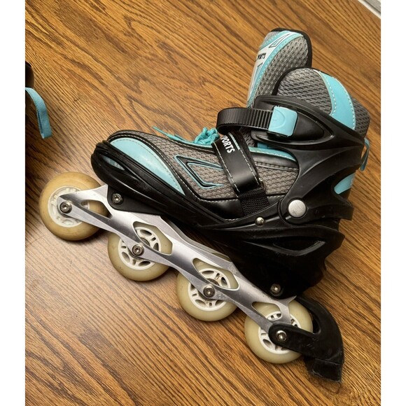 Scale Sports Kids Inline Skates Adjustable Roller Performance Upgrade Size 7-9 - Picture 3 of 14